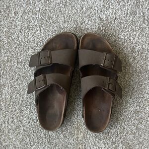 Birkenstock Brown Double Strap Sandals